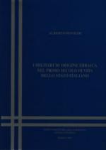 18889 - Rovighi, A. - Militari di origine ebraica nel primo secolo di vita dello Stato italiano