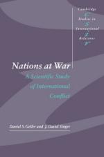 19139 - Geller, D.S. et al. - Nations at war. A scientific study of international conflicts.