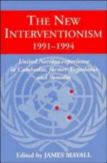 19211 - Mayall, J. - New interventionism 1991-94 (The)