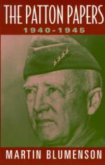 19593 - Blumenson, M. - Patton papers 1940-1945 (The)