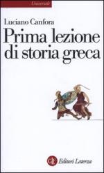 19779 - Canfora, L. - Prima lezione di storia greca