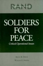 20359 - Pirnie-Simons,  - Soldiers for Peace: Critical Operational Issues
