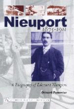 24865 - Pommier, G. - Nieuport. A biography of Eduard Nieuport 1875-1911