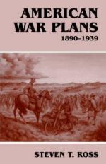 25271 - Ross, S. - American War Plans. 1890-1939
