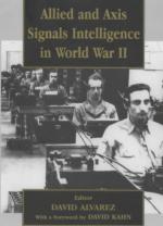 25435 - Alvarez, D. - Allied and Axis Signals Intelligence in WWII