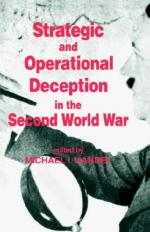 25529 - Handel, M.I. - Strategic and Operational Deception in the Second World War