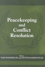 25576 - Woodhouse, T. - Peacekeeping and Conflict Resolution