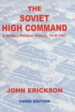 25642 - Erickson, J. - Soviet High Command: a military-political history 1918-1941