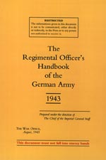 26281 - Intelligence Service,  - Regimental Officer's Handbook of the German Army 1943