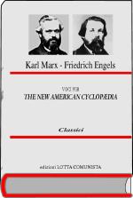 27690 - Marx-Engels, K.-F. - Voci per The New American Cyclopaedia