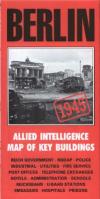 28955 - AAVV,  - Cartina: Berlin Allied Intelligence Map of Key Buildings 1945