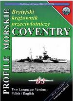 29823 - Moscinski-Brzezinski, J.-S. - Profile Morskie 059: HMS Coventry, British Antiaircraft Cruiser ENGLISH