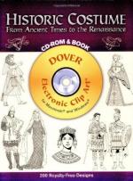 30808 - AAVV,  - Historic Costume from Ancient Times to the Renaissance (CD-ROM and Book)