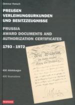 31166 - Raksch, D. - Prussia Award Documents and Authorization Certificates / Preussen Verleihungsurkunden und Besitzzeugnisse 1793-1972