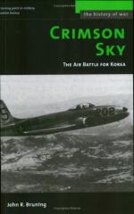 32821 - Bruning, J.R. - Crimson Sky. The Air Battle for Korea