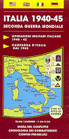 33237 - AAVV,  - Cartina: Italia 1940-45