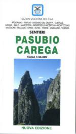 33891 - Balasso-Pigato, B.-S. - Cartina dei Sentieri: Pasubio Carega - Scala 1:25.000