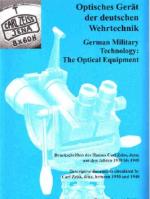 34059 - Seeger, H.T. - Optisches Geraet der deutschen Wehrtechnik - German Military Technology: The Optical Equipment
