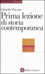 35681 - Pavone, C. - Prima lezione di storia contemporanea