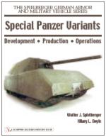 36154 - Spielberger, W.J. - Special Panzer Variants. Development-Production-Operations