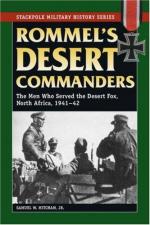 36614 - Mitcham, S.W. - Rommel's Desert Commanders. The Men who served the Desert Fox. North Africa, 1941-1942