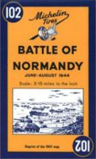 36636 - AAVV,  - Cartina: 102 Bataille de Normandie-Battle of Normandy