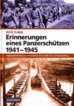 36740 - Kubik, W. - Erinnerungen eines Panzerschuetzen 1941-1945