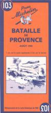 37319 - AAVV,  - Cartina: 103 Bataille de Provence-Battle of Provence