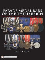 39692 - Yanacek, T. - Parade Medal Bars of the Third Reich