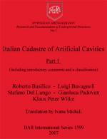 39975 - Basilico, Padovan et al.,  - Italian Cadastre of Artificial Cavities. Part 1
