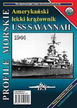 40864 - Brzezinski, S. - Profile Morskie 095: USS Savannah, American Light Cruiser 1944