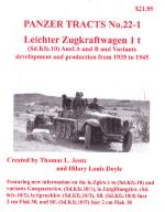 42300 - Jentz-Doyle, T.L.-H.L. - Panzer Tracts 22-1 Leichter Zugkraftwagen 1 t (Sd.Kfz. 10) Ausf. A und B