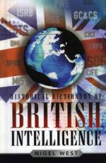 43374 - West, N. - Historical Dictionary of British Intelligence