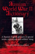 49095 - Kobylyanskiy-Britton, I.-S.. - Russian WWII Dictionary. A Russian-English Glossary of Special Terms, Expressions and Soldier's Slang