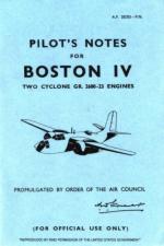 49302 - Air Ministry,  - Pilot's Notes: Douglas Boston 4