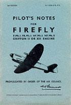 49317 - Air Ministry,  - Pilot's Notes: Fairey Firefly