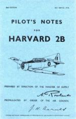 49321 - Air Ministry,  - Pilot's Notes: North American Harvard