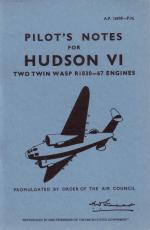 49324 - Air Ministry,  - Pilot's Notes: Lockheed Hudson VI