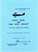 49358 - Air Ministry,  - Pilot's Notes: De Havilland Tiger Moth