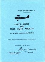 49358 - Air Ministry,  - Pilot's Notes: De Havilland Tiger Moth