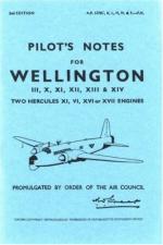 49363 - Air Ministry,  - Pilot's Notes: Wellington III, X, XI, XII, XIII, XIV