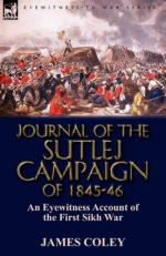 49544 - Coley, J. - Journal of the Sutlej Campaign of 1845-1846. An Eyewitness Account of the First Sikh War  