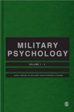 49914 - Matthews-Laurence, M.D.-J.H. cur - Military Psychology 4 Vol