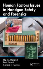 50053 - Hendrick-Paradis-Hornick, H.W.-P.-R.J. - Human Factors Issues in Handgun Safety and Forensics. Libro+DVD