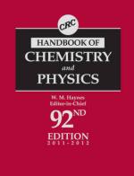 50165 - Haines, W.M. - CRC Handbook of Chemistry and Physics. 92nd Edition