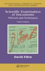 50183 - Ellen, D. - Scientific Examination of  Documents. Methods and Techniques. 3rd Edition