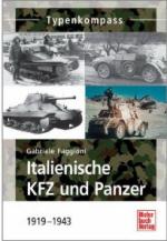 52517 - Faggioni, G. - Italienische KFZ und Panzer 1919-1943 - Typenkompass
