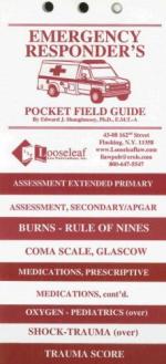 52592 - Saughnessy, E.J.. - Emergency Responder's Pocket Field Guide