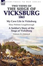 55233 - Webster Loughborough-Oldroyd, M.-O.H. - Two Views of the Siege of Vicksburg 1863