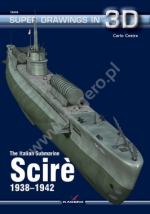 60842 - Cestra, C. - Super Drawings 3D 44: Italian Submarine Scire' 1938-1942